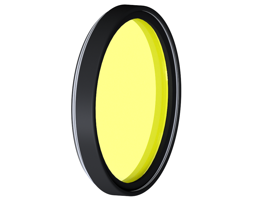 Colour Filter Yellow - Colour filter yellow M46x0.75